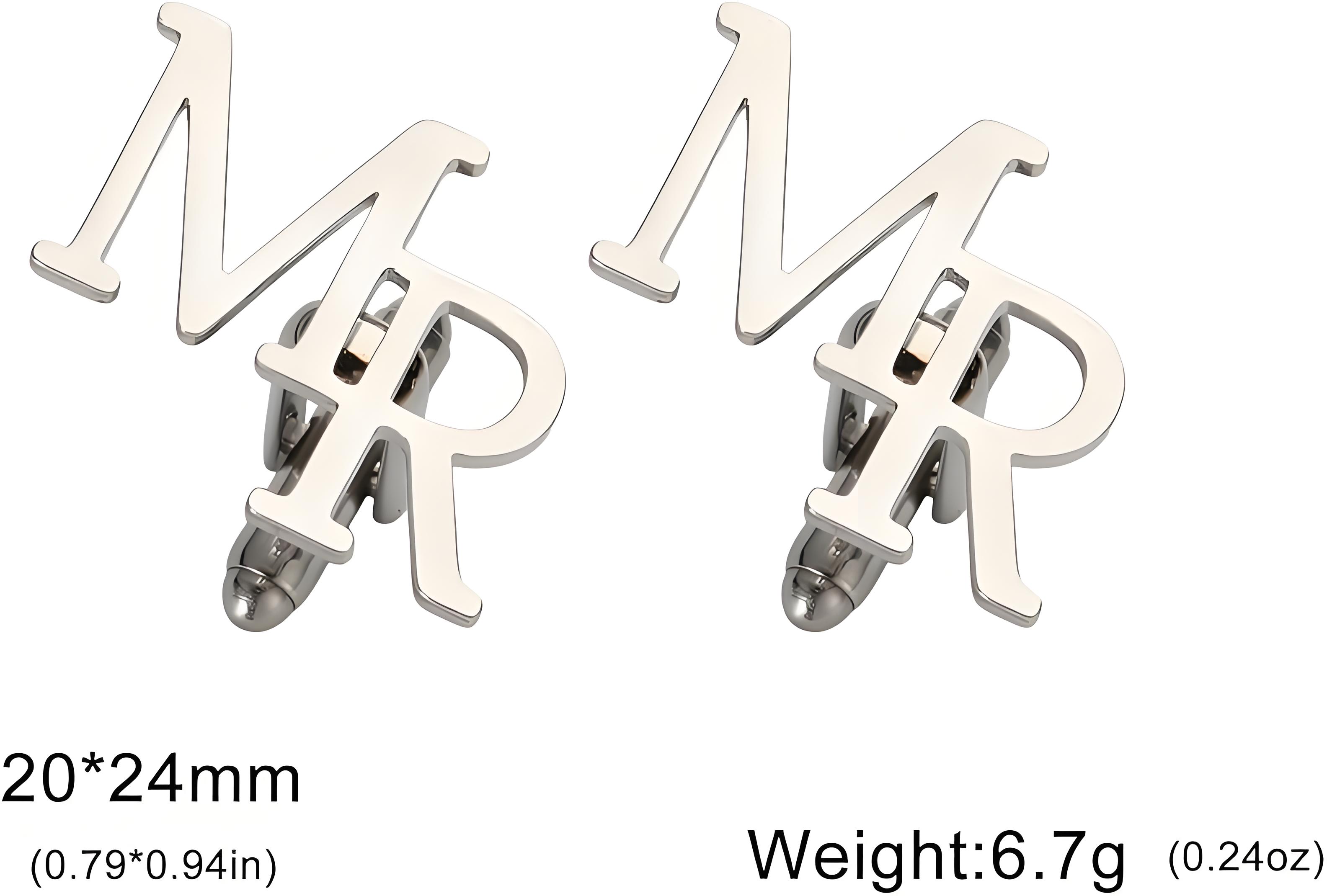 Изготовленный на заказ позолоч – обзор и цена Monogram Cufflinks Set
