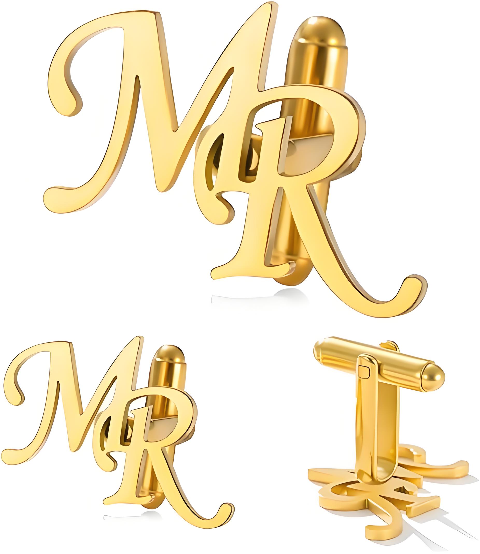 Изготовленный на заказ позолоч – обзор и цена Monogram Cufflinks Set